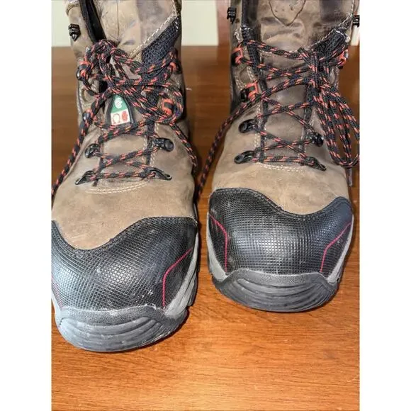 Irish Setter Work Boot Crosby Leather Safety Toe Mens Size 14 D - Picture 3 of 9